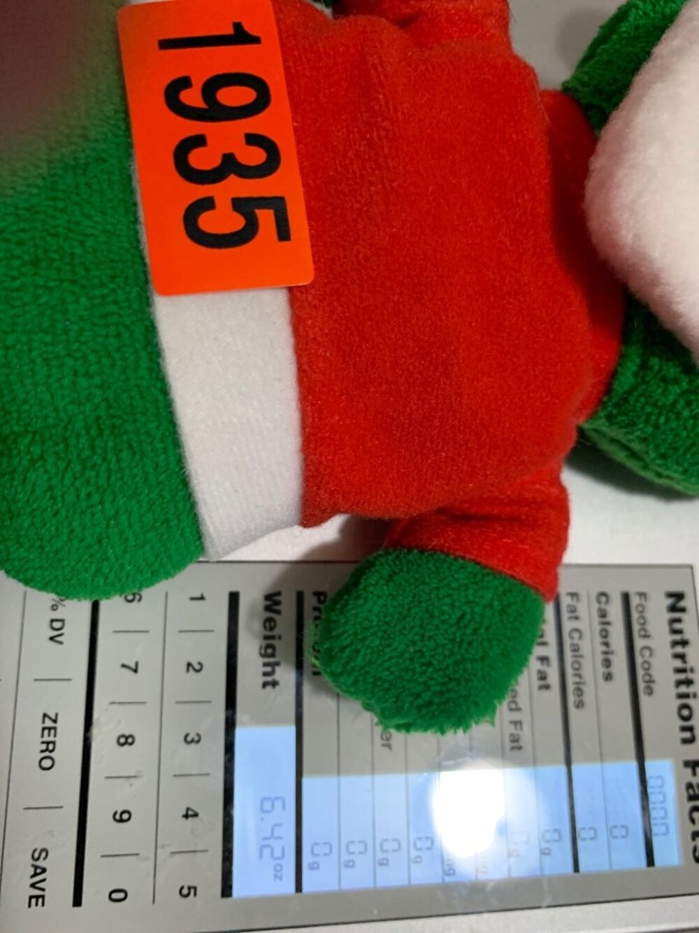 Toys R Us 2010 Mattel Sing A Ma Jigs Plush Doll Christmas Figure GREEN with Sant - Picture 10 of 10